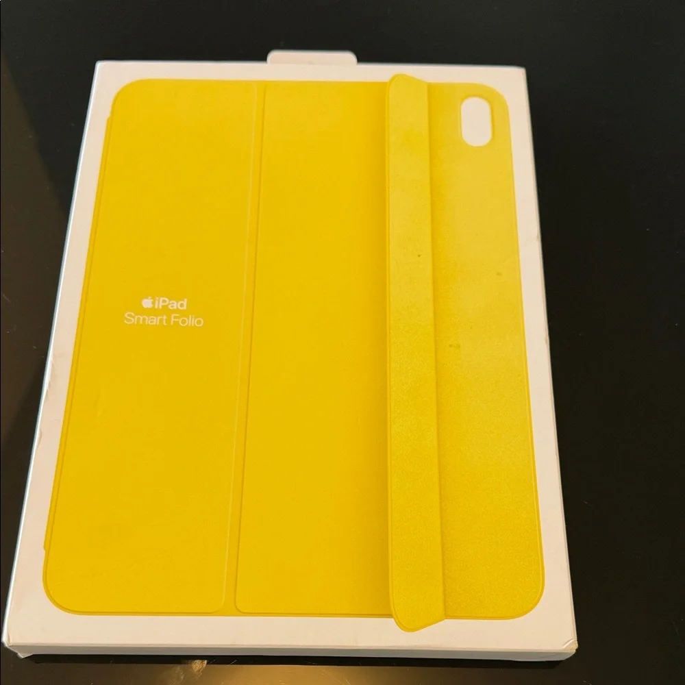 Apple Yellow Tri-Fold iPad Smart Case